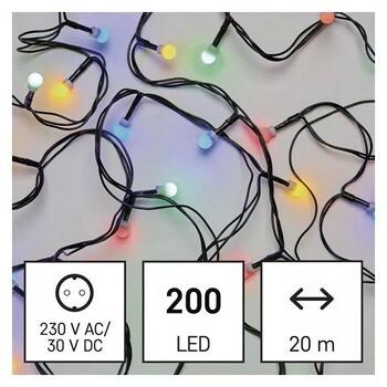 Emos D5AM03 Garland Virtene 200x LED / 6W / IP44 / 20m (D5AM03)