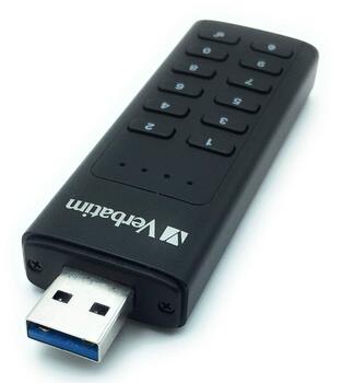 Verbatim 49429V USB-Накопитель с Клавиатурой и Шифрованием 128 ГБ (49429V)