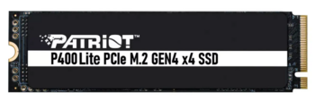 Patriot P400LP1KGM28H SSD диск 1TB / M.2 / PCI Express 4.0 / NVMe (P400LP1KGM28H)
