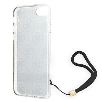 Guess GUOHCI8H4STW Hardcase 4G Print Strap Защитный чехол для iPhone SE 2022 / SE2020 / 7 / 8 / коричневый (GUOHCI8H4STW)