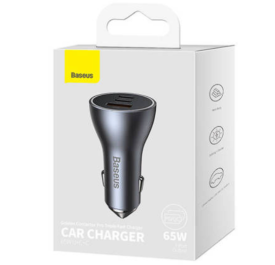Baseus Auto Lādētājs / 65W (CGJP010013)