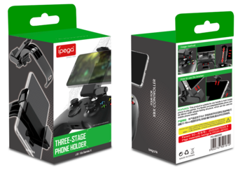 iPega XBS005 Retractable Phone Holder Автомобильный держатель для Xbox Series X Controller (PG-XBS005)