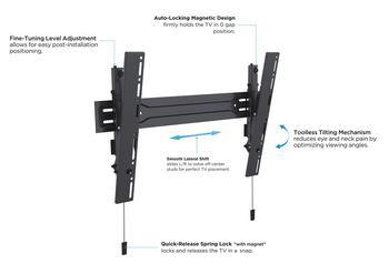 Multibrackets MB-5549 Настенный кронштейн для телевизора с наклоном до 75