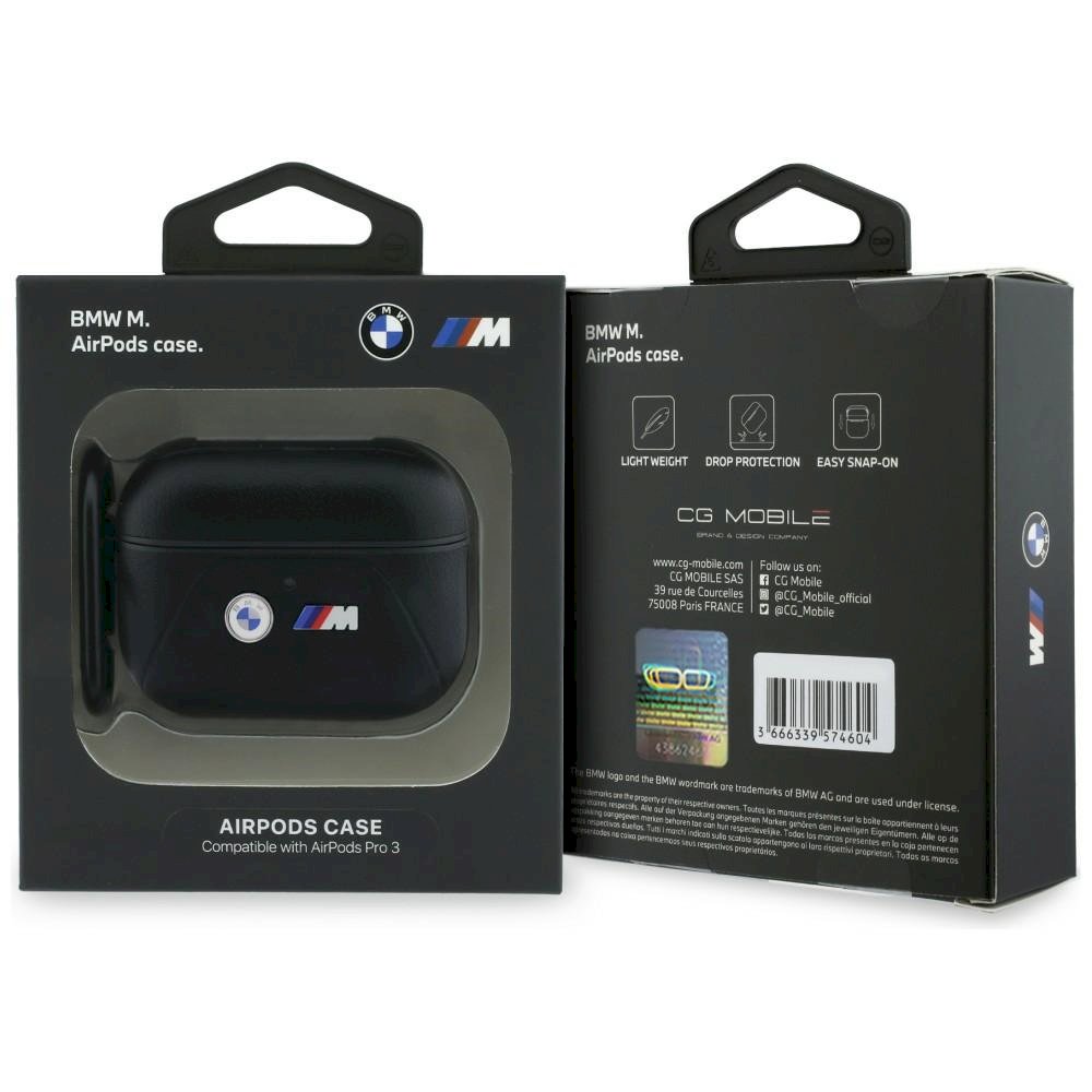 BMW Curved Line Защитный чехол для AirPods Pro 3 (BMAP322PVTK)
