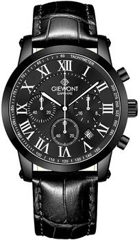 Giewont Vīriešu pulkstenis Chronograph Sapphire / melns (GW6260-A3)