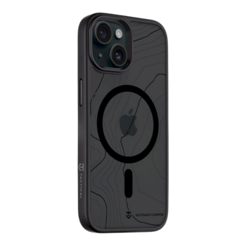 Tactical MagForce Hyperstealth Sika Cover Защитный чехол для iPhone 15 / асфальт (TA-57983126322)