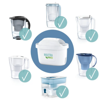 Brita Pro Pure Performance Фильтр для Bоды 6 шт (4006387126353)