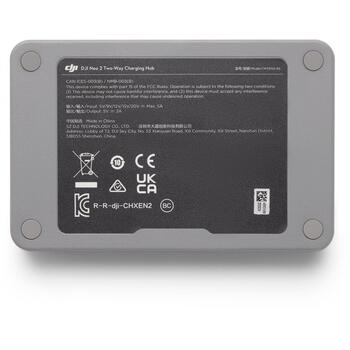 DJI Neo 2 Two-Way Charging Hub Divvirzienu uzlādes centrmezgls / melns (CP.FP.00000274.01)
