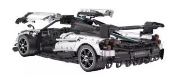 Rastar Pagani Huayra Rotaļu Automašina Konstruktor 2934gab 1:8 (6930751319134)