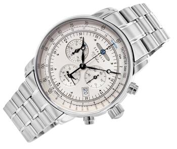 ZEPPELIN 100 Jahre Chronograph Vīriešu pulkstenis 7680MB-1 / sudraba (7680MB-1)