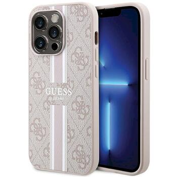 Guess GUHMP15LP4RPSP Hardcase 4G Printed Stripes MagSafe Защитный чехол для iPhone 15 Pro 6.1