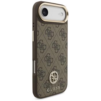 Guess 4G Strass Logo MagSafe Защитный чехол для iPhone Air / коричневый (GUHMP17MP4GRMDEW)