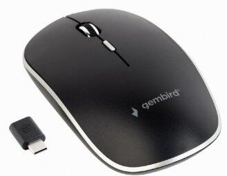 Gembird Silent Bezvadu Type-C Datorpele (MUSW-4BSC-01)