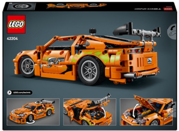 LEGO 42204 Fast and Furious Toyota Supra MK4 Konstruktors (42204)