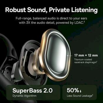 Baseus Bass BF1 Pro Eli Sport 2 True Wireless Earphones Беспроводные наушники / космический чёрный (A0102703)