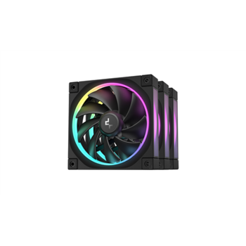DeepCool FL12 Datora korpusa ventilators 3in1 12cm (R-FL12-BKAPN3-G)