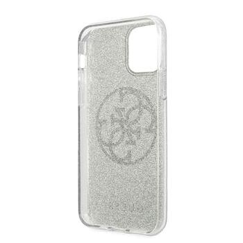 Guess GUHCN58PCUGLKA Hardcase 4G Circle Glitter Защитный чехол для iPhone 11 Pro / хаки (GUHCN58PCUGLKA)