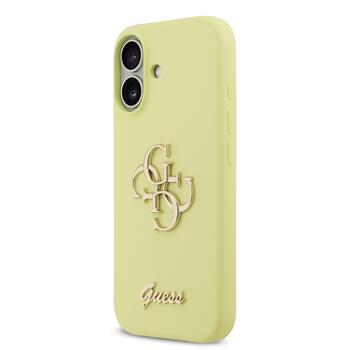 Guess Liquid Silicone 4G Metal Logo Case Чехол для Apple iPhone 17 (GUHCP17SSC4GLMY)