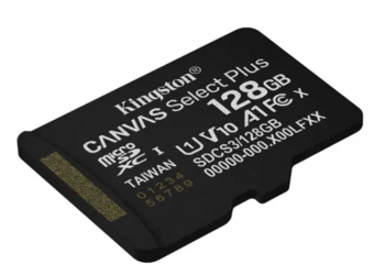 Kingston Canvas Select Plus MicroSDXC Atmiņas karte 128GB (SDCS3/128GBSP)