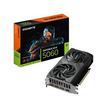 Gigabyte VGA NVIDIA GeForce RTX 5060 GDDR7 Видеокарта 8GB (GV-N5060WF2MAX-OC-8GD)