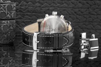 Zeppelin 7690‑1 “100 Jahre Zeppelin” Chronograph Vīriešu Pulkstenis (4041338769012)