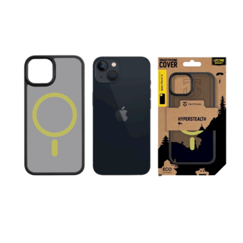 Tactical MagForce Hyperstealth 2.0 Защитный чехол для iPhone 13 / чёрный/жёлтый (TA-57983121084)