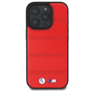 BMW M Perforated And Stitched Line MagSafe Защитный Чехол для Apple iPhone 16 Pro (BMHMP16L23PUSPR)