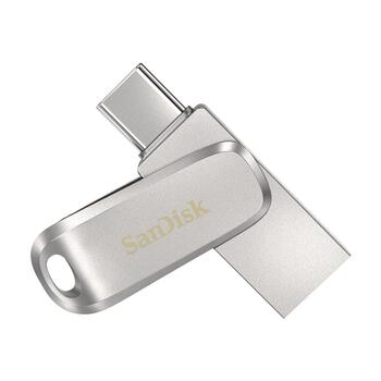 SanDisk Ultra Dual Drive Luxe 128GB USB 3.1 Type-C флеш память (SDDDC4-128G-G46)