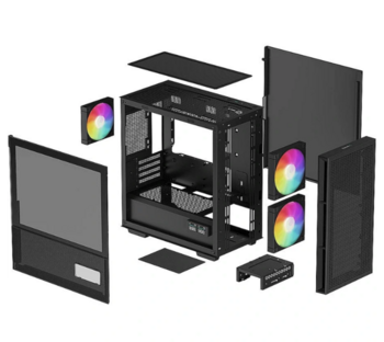 Deepcool CH360 Корпус Для Компьютера (R-CH360-BKAPE3D-G-1)