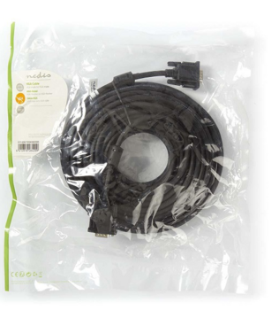 Nedis Signāla Pārveidotājs no VGA (M) uz VGA (M) 30m Melns (CCGP59000BK300)