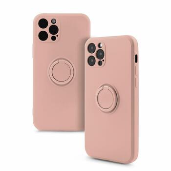 Mocco Pastel Ring Silicone Back Case Силиконовый чехол для Samsung Galaxy S22 Plus 5G Розовый (MO-RING-SA-S22PL-PI)