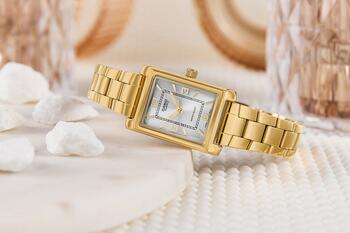 Casio Timeless LTP-1234PG-7AEG Женские Часы 21mm Gold Case Silver Dial (LTP-1234PG-7AEG)