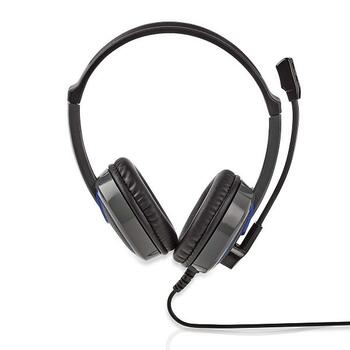 Nedis GHST200BK Stereo Spēļu Austiņas (GHST200BK)