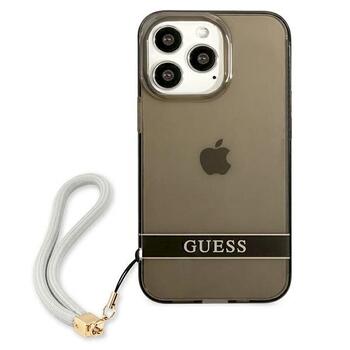 Guess GUHCP13LHTSGSK Hardcase Translucent Stap Защитный чехол для iPhone 13 Pro / 13 6,1