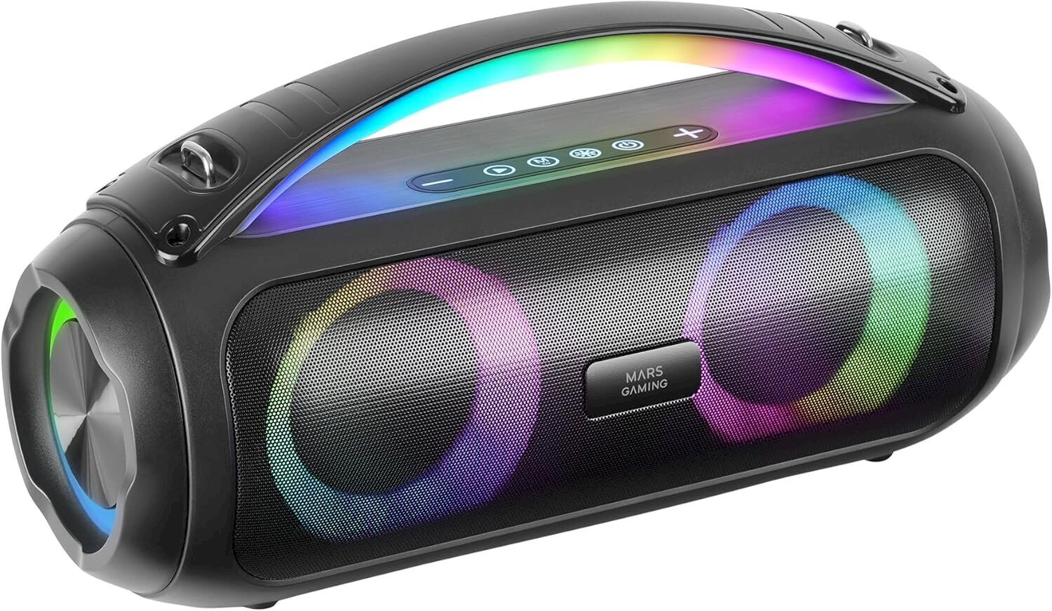 Mars Gaming MSPULSE Stereo portatīvais skaļrunis 50W / melns (MSPULSE)