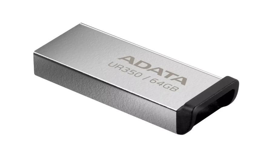Adata UR350 USB 3.2 Gen 1 Zibatmiņa 64GB (UR350-64G-RSR/BK)