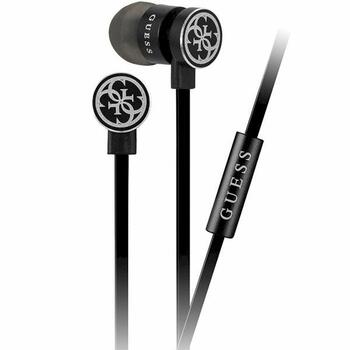 Guess GUEPWIBK Беспроводные наушники 3.5mm / чёрный/серебристый (GUEPWIBK)