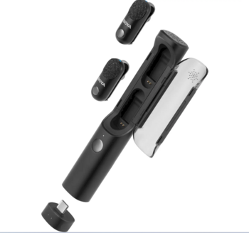 Boya Magic-02 Mikrofons 2.4GHz / Type-C / Lightning / 3.5mm (BOYA-Magic-02)