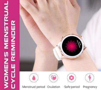 Rubicon RNCF02-2 Smartwatch Умные часы / золотистый с розовым ремешком (SMARUB200)