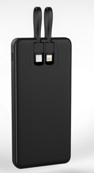 Qualo QTPB10-LD-23-01 Повер Банк 10000 mAh / LED / 23W (QTPB10-LD-23-01)