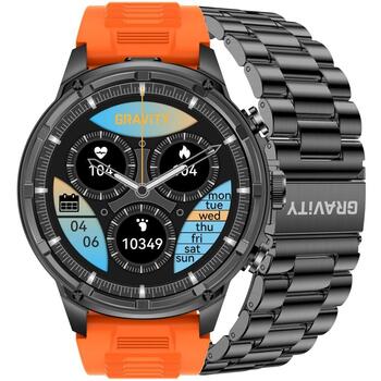 Smartwatch Gravity Ремешок + браслет GT41-4 / чёрный (GT41-4)