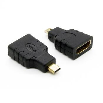 RoGer MHL Универсальный Адаптер Micro HDMI - > HDMI Черный (MO-MICHD-HDMI-BK)