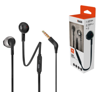 JBL Tune 205 Cтерео наушники (JBLT205BLK)