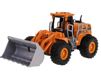 RoGer R/C Rotaļu Mašīna Buldozers ar gaismas un dūmu efektiem (RO-MDP268-3A)
