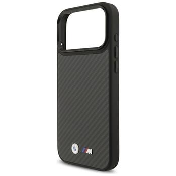 BMW M Kevlar Matt MagSafe Case Aizsargapvalks priekš Apple iPhone 17 Pro Max (BMHMP17X24CFMMK)