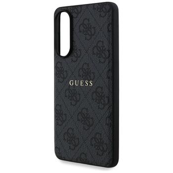 Guess 4G Ring Classic Logo MagSafe Case Aizsargapvalks priekš Samsung Galaxy S25 Edge (GUHMS25EG4GFRK)