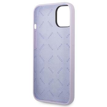 Guess GUHCP14MSLSMU Silicone Vintage Gold Lo Защитный чехол для iPhone 14 Plus / 15 Plus 6.7