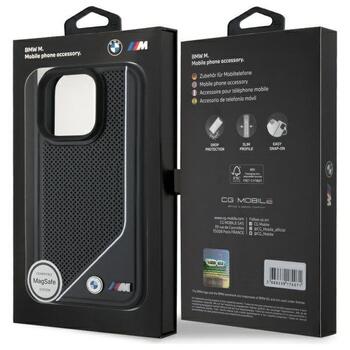 BMW M Perforated Twisted Line MagSafe Защитный Чехол для Apple iPhone 16 Pro (BMHMP16L23PUCPK)