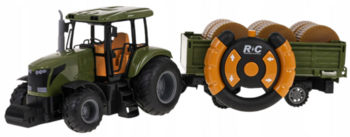 RoGer Rādiovadāms Traktors ar piekabi (5903864959710)