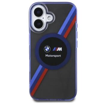 BMW Motorsport IML Circle MagSafe Aizsargapvalks Priekš Apple iPhone 16 (BMHMP16S23HTPUK)